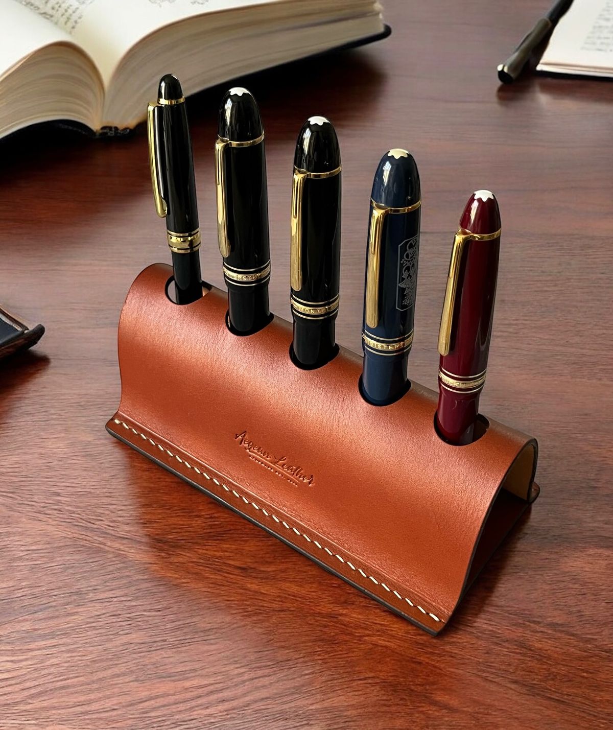 Leather Pen Stand
