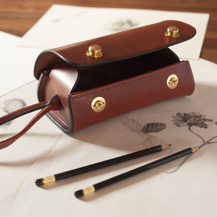 Leather Pencil Case