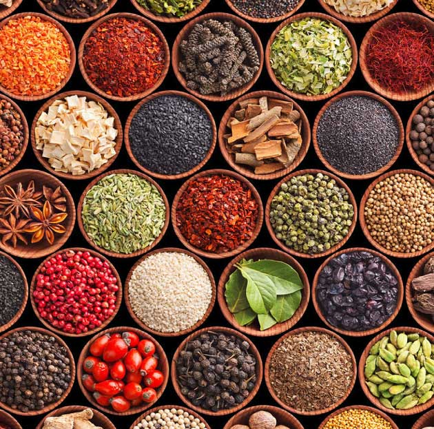 Variety of Spices